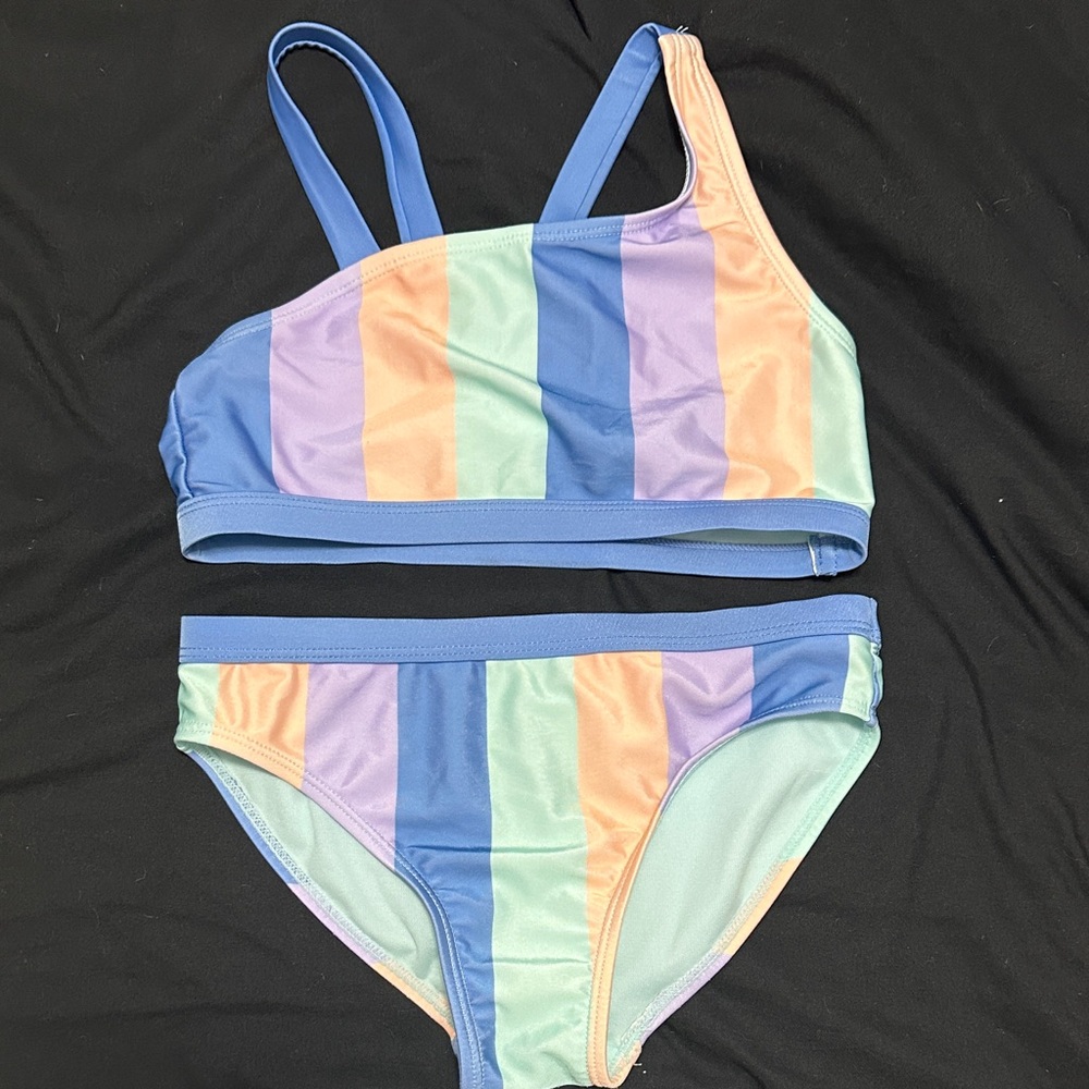 3 girls 7-8 swim suits